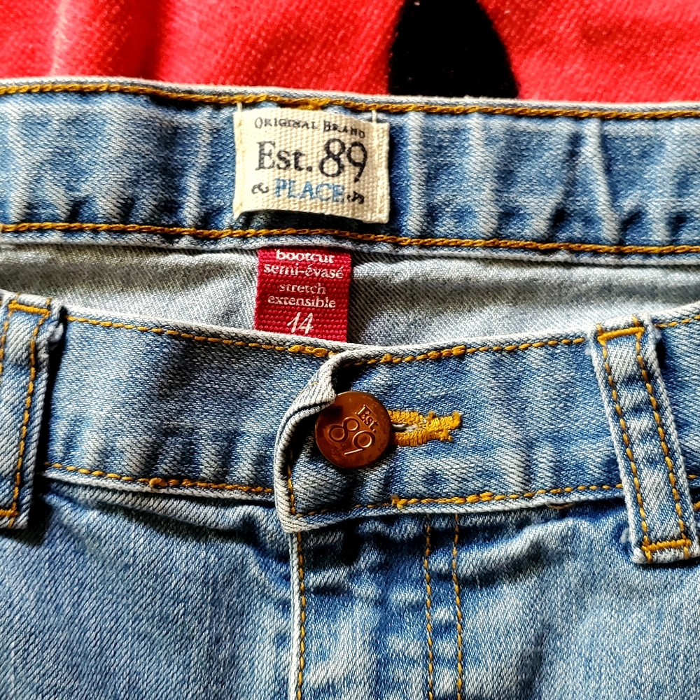 Girl's Boot-cut Jeans